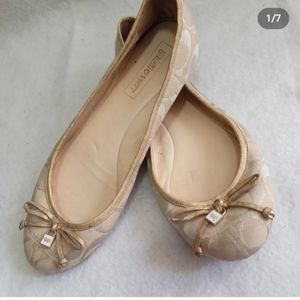 Coach puppy darling ballerina flats signature c #2